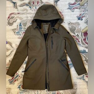 Calvin Klein Army Green Winter Coat Jacket XS